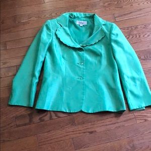 Le Suit Skirt Set In a Beautiful Green